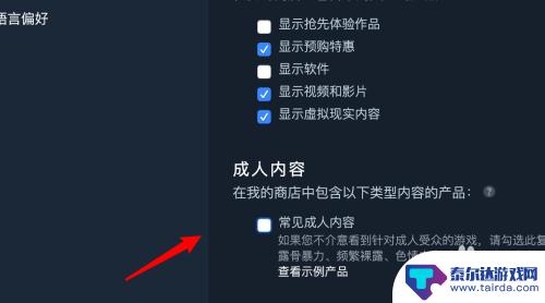 steam上的成人 Steam如何设置成人内容显示