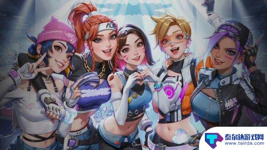 《OW2》女团联动皮肤今日上线 登上Steam全球热销榜