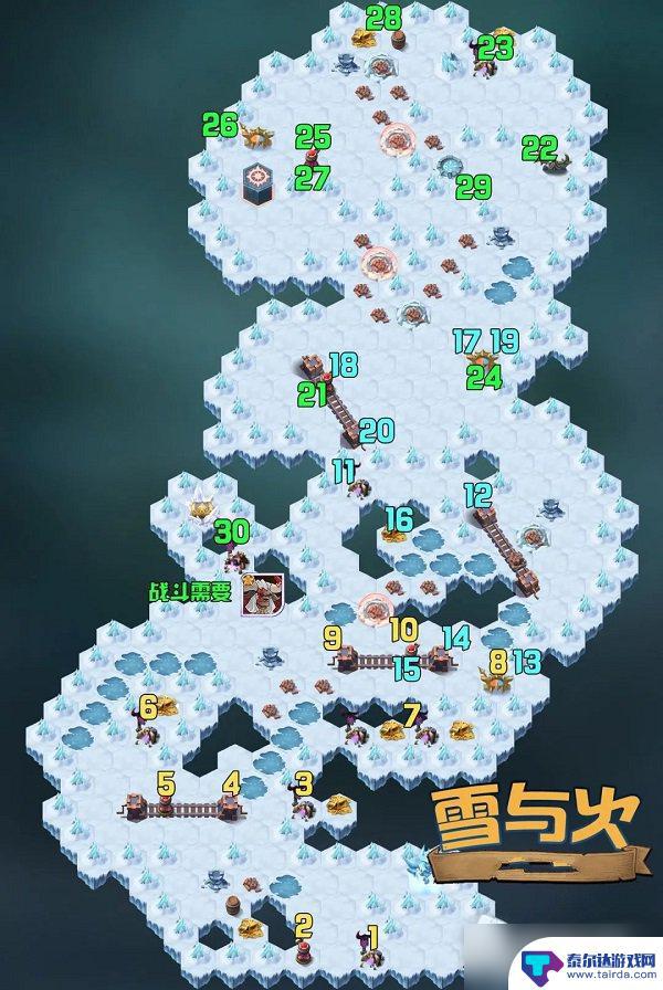 雪与火剑与远征攻略 《剑与远征》雪与火通关技巧