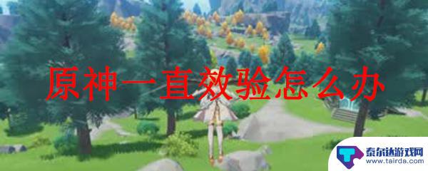 原神为什么校验这么慢 原神一直效验失败怎么办