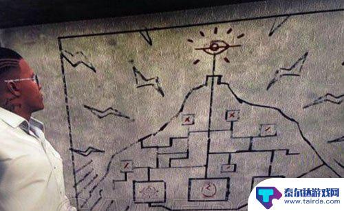 gta5壁画合成 侠盗猎车手5C山壁画彩蛋解密方法