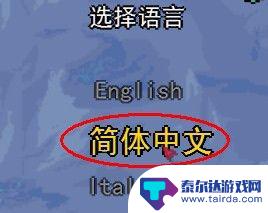 泰拉瑞亚在哪里可以调语言 泰拉瑞亚语言设置怎么设置