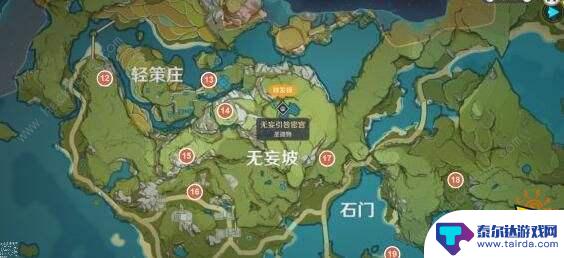 原神快速开全图宝箱攻略 原神珍贵宝箱位置地图