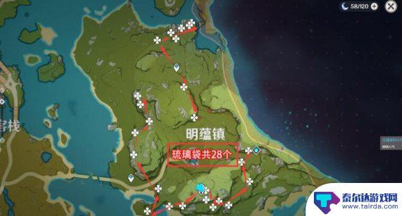 原神收集琉璃袋 原神琉璃袋采集路线分享