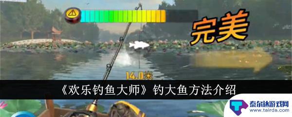 欢乐钓鱼大师怎么让大鱼上钩 欢乐钓鱼大师钓大鱼攻略