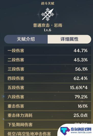 原神钟离天赋详细属性 钟离在《原神》中的天赋技能详解