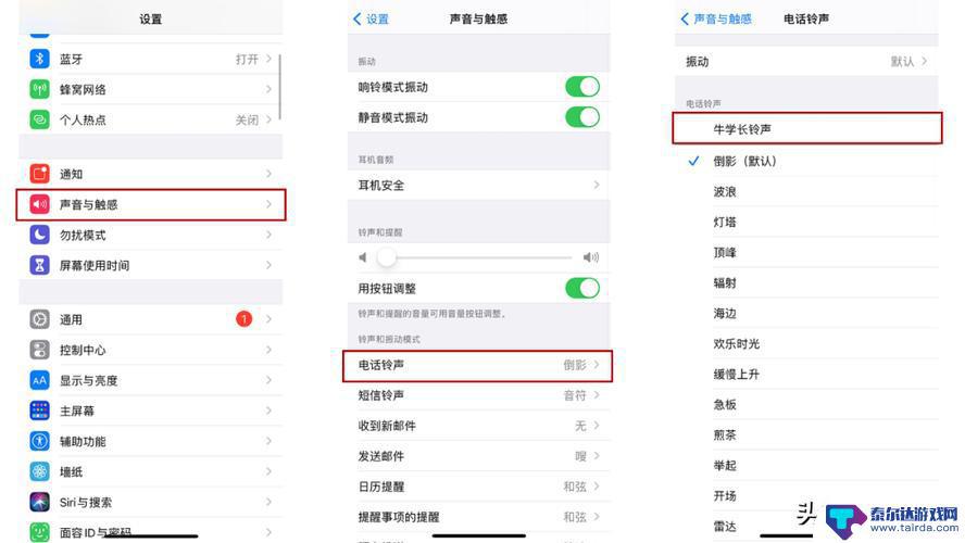 苹果13如何设置手机来电铃声 iPhone13ProMax来电铃声设置教程