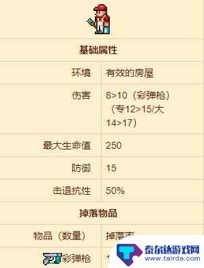 泰拉瑞亚油漆工卖的东西 泰拉瑞亚NPC油漆工出售什么物品