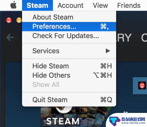 mac系统steam设置在哪 Mac steam中文设置教程