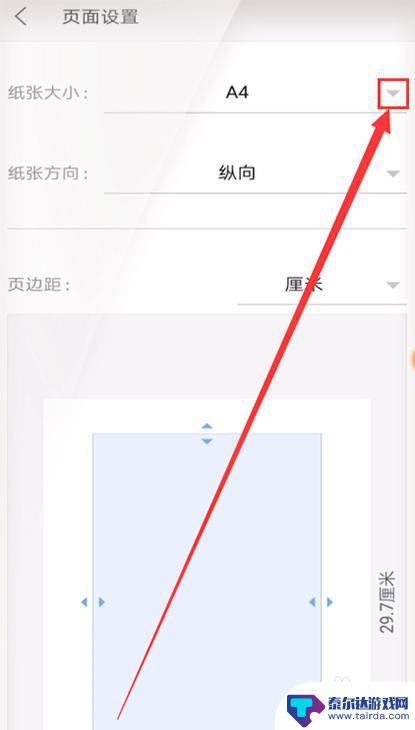 手机上如何查看纸张设置 手机WPS页面纸张大小设置方法