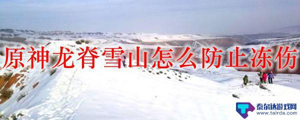 原神严寒怎么解决 原神龙脊雪山冻伤怎么预防