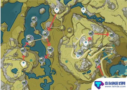 原神清心地图位置 原神清心采集路线图下载