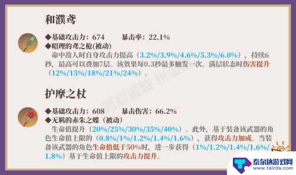 原神赛诺武器 原神赛诺最佳武器选择推荐