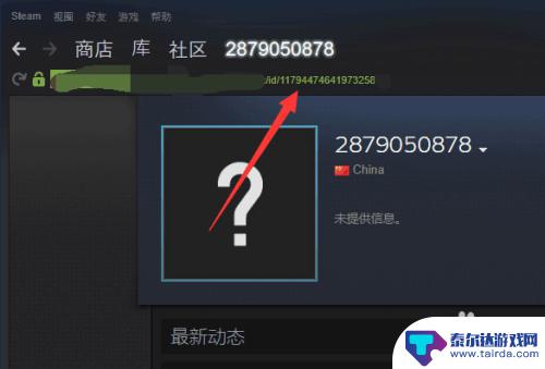 steam17位数字id查询 如何查看Steam的17位数字ID