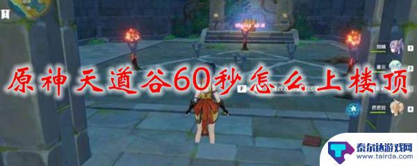 原神天遵谷如何上楼 原神天遒谷60秒上楼顶攻略