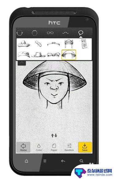 在手机里如何画头像 手机制作个人素描头像教程