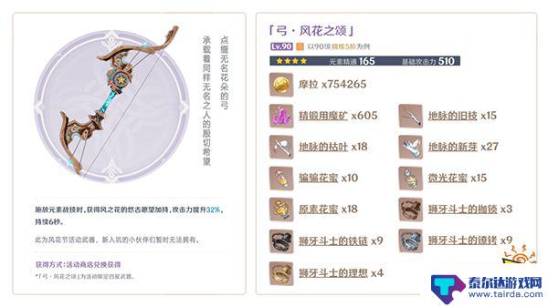 原神温迪那个武器是什么 温迪3.1版本最适合的武器是什么