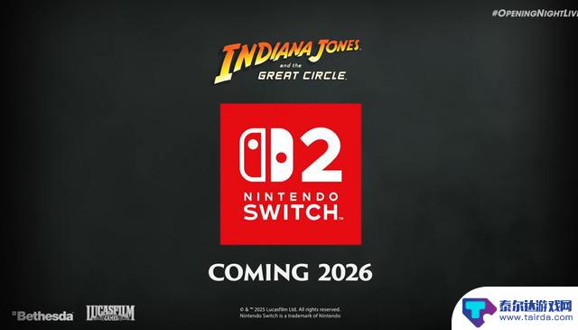 明年将有《夺宝奇兵：古老之圈》登陆Switch 2，同时发布首个DLC预告