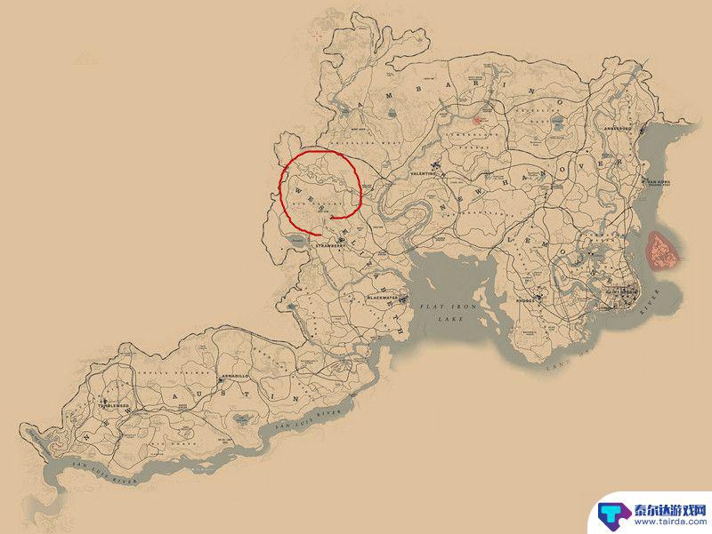 荒野大镖客薰衣草地图 荒野大镖客2薰衣草地在哪个地图