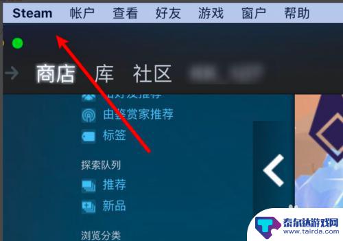 如何调steam图标大小 如何在Steam中设置库界面显示大图标