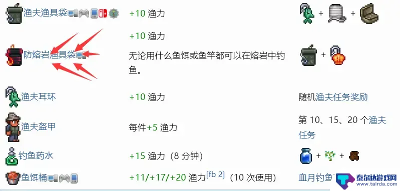 泰拉瑞亚新手钓鱼攻略 泰拉瑞亚钓鱼技巧攻略