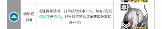 明日方舟制造类技能 《明日方舟》绮良基建技能详解