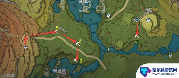 原神中什么地方白铁很多 《原神》白铁矿采集地点