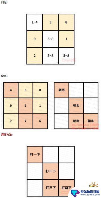 原神石头墩子 海祇岛数独方块解谜攻略分享