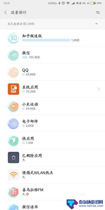 红米手机禁止使用数据流量怎么设置 小米手机miui系统设置应用禁用数据流量