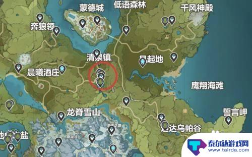 原神珉林青蛙 原神青蛙分布地图