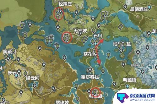 原神珉林青蛙 原神青蛙分布地图