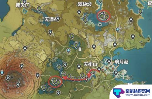 原神珉林青蛙 原神青蛙分布地图